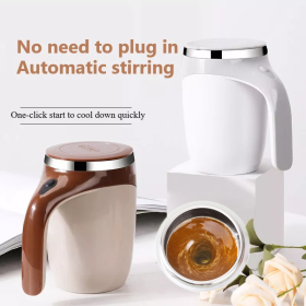 Rechargeable Automatic Stirring High Value Electric Rotating Magnetic Coffee/Water Cup