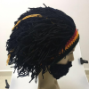 Reggae Jamaican Rasta Hat Dreadlocks Wig