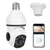 WiFi CAMERA 1080P Bulb 4X Zoom Camera E27 Home 5GWiFi Alarm Monitor