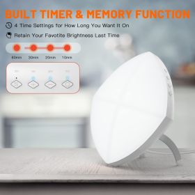 Beauty Phototherapy Lamp (Color: White)