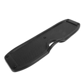 PVC Transom Plate Outboard Mounting Bracket (Color: Black)