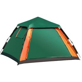Outdoor Automatic Quick Open Tent (Option: Dark Green)