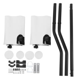 Inflatable Kayak Stabilizer PVC Canoe Outrigger Kit (Color: White)