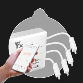 Six-way Charger 4 Batteries Charge Nanny Butler USB Port At The Same Time (Option: European Standard-For Mavic Air)