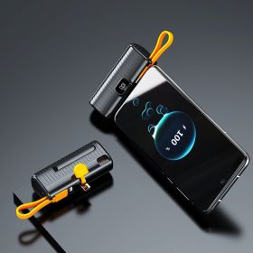 PowerCapsule™ - Mini Portable Power Bank (Option: Typec Black Digital Display-2000 MA)