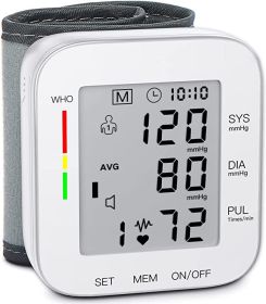 PulseTrack™ - Wrist Blood Pressure Monitor (Option: CJGR1460989)