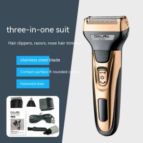 High-power New Three-in-one Electric Shaver (Option: DL9047 Hair Clipper)