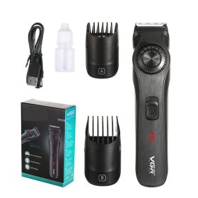 Adjustable New Electric Hair Clipper (Option: V028B Black)