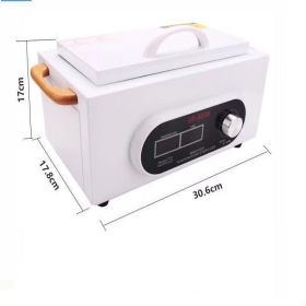 High Temperature Disinfection Cabinet Disinfection Beauty Nail Sterilizer (Color: White)