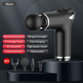 MuscleWave™ - Electric Fitness Massager (Color: Black)