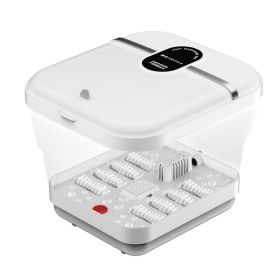 SoothEase™ - Folding Heated Foot Spa (Option: Classic Bubble Free-US)